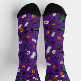 Halloween Hexensocken Socken
