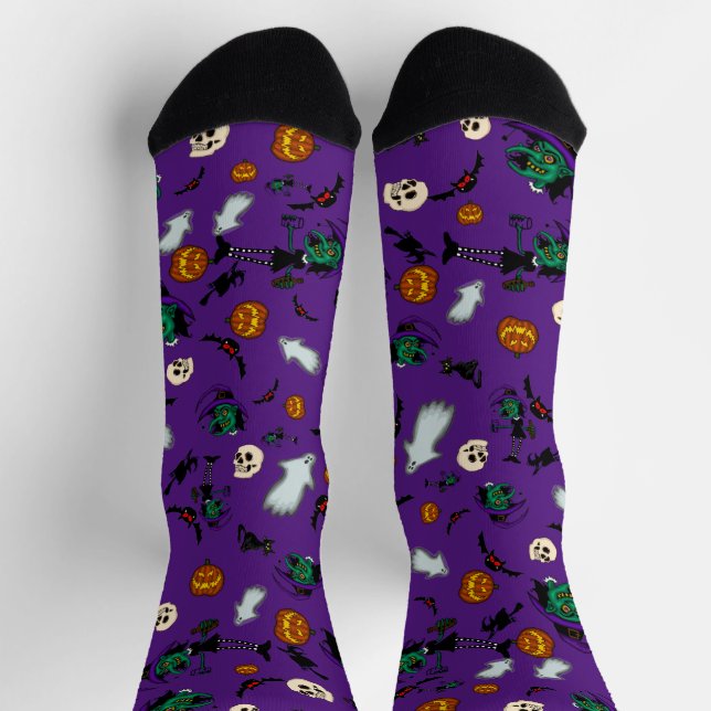 Halloween Hexensocken Socken (Oben)