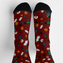 Halloween Hexensocken