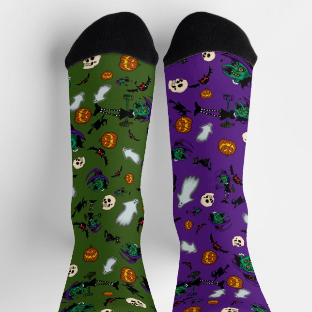 Halloween Hexensocken Socken (Oben)