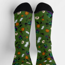 Halloween Hexensocken