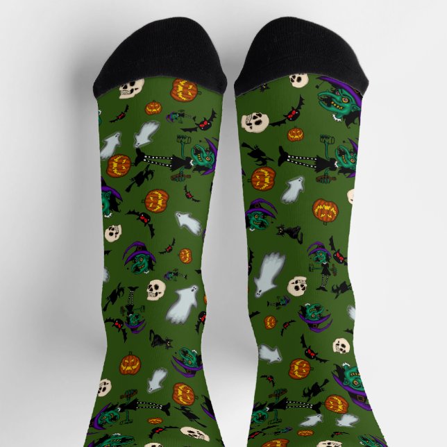 Halloween Hexensocken Socken (Oben)