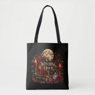 Halloween Hexenstunde Gothic Mond Rosen Gruselig