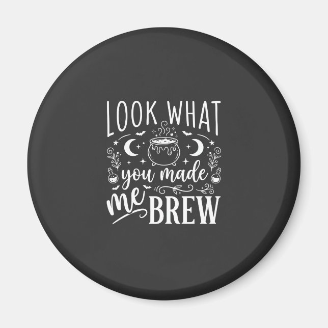 Halloween-Hexentrank Lustiges Potion-Design_1 Magnet (Vorne)