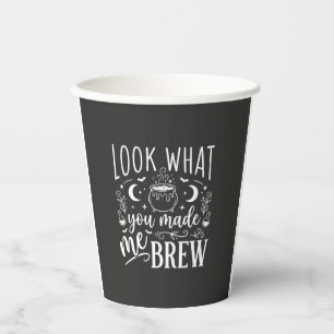 Halloween-Hexentrank Lustiges Potion-Design_1 Pappbecher