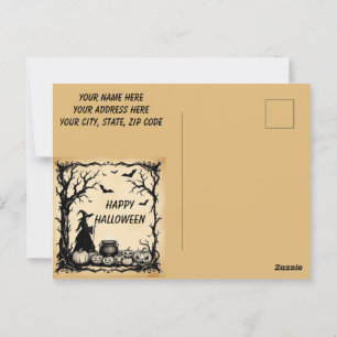 Halloween Hexentränke, Halloween-Einladung, Postkarte