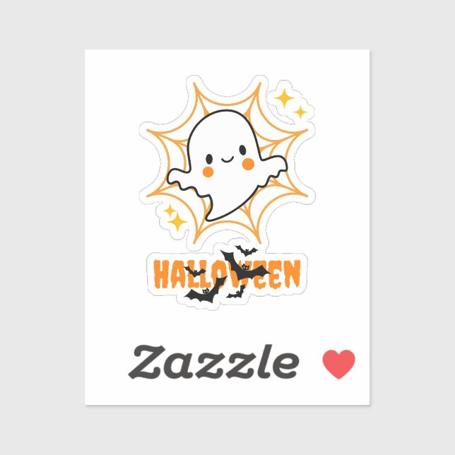 HALLOWEEN HGB AUFKLEBER (Blatt)