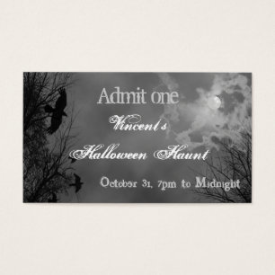 Halloween-Himmel mit Raben-kundenspezifischer