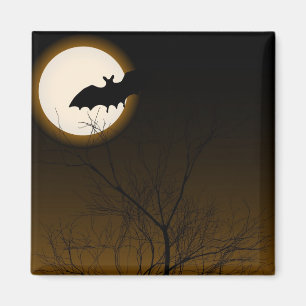 Halloween Hintergrund Magnet