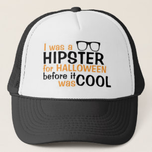 HALLOWEEN-HIPSTER TRUCKERKAPPE