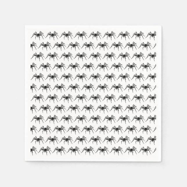 Halloween Hochzeit Serviette (Vorderseite)