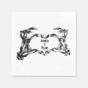Halloween-Hochzeit Servietten