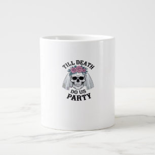 Halloween-Hochzeit Spooky - Bis dass der Tod uns f Jumbo-Tasse