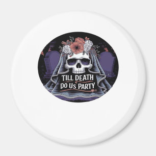 Halloween-Hochzeit Spukhochzeit Halloween-Party T Magnet