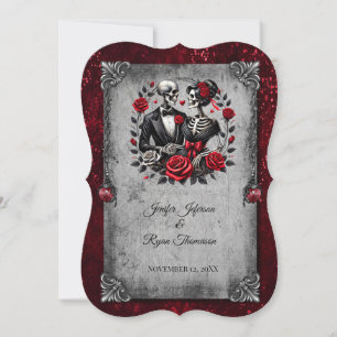 Halloween-Hochzeitseinladung Einladung