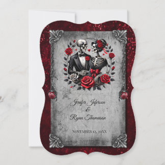 Halloween-Hochzeitseinladung Einladung