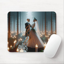 Halloween Hochzeitstanz Mousepad