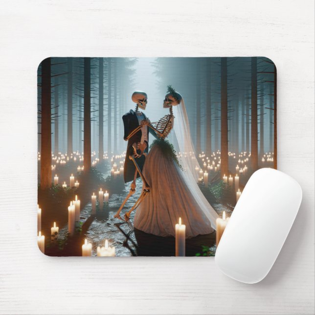 Halloween Hochzeitstanz Mousepad (Mit Mouse)