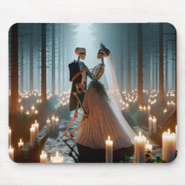 Halloween Hochzeitstanz Mousepad