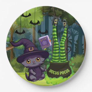Halloween Hocus Pocus Pappteller