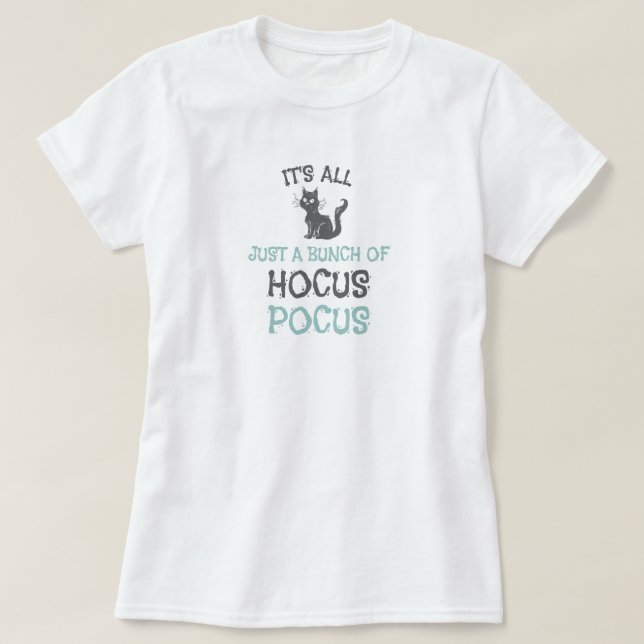 Halloween Hocus Pocus T - Shirt (Design vorne)