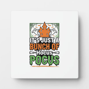 Halloween Hocus Pocus Zitat Vektor Design_1 Fotoplatte
