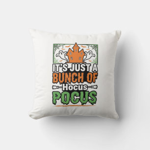 Halloween Hocus Pocus Zitat Vektor Design_1 Kissen