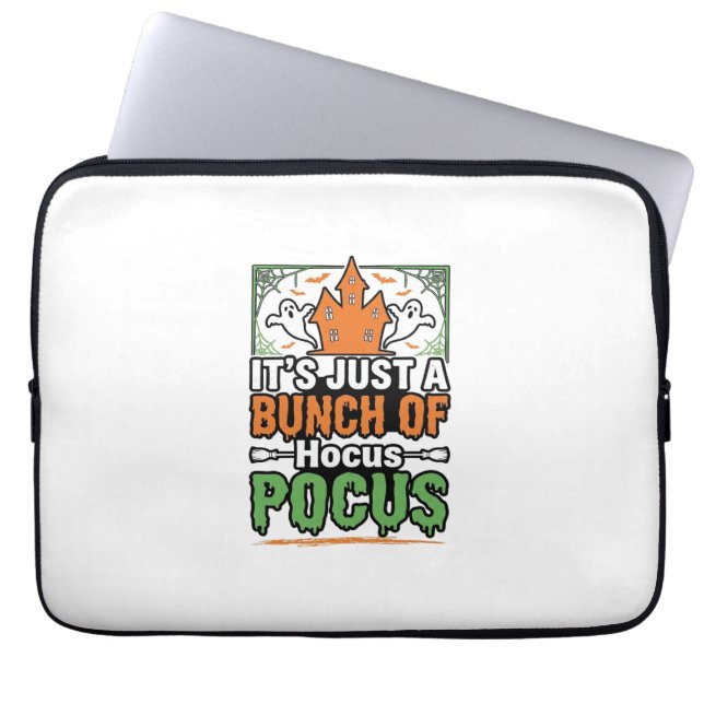 Halloween Hocus Pocus Zitat Vektor Design_1 Laptopschutzhülle (Vorderseite)