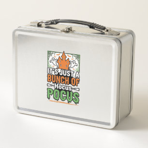 Halloween Hocus Pocus Zitat Vektor Design_1 Metall Brotdose