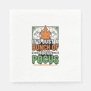 Halloween Hocus Pocus Zitat Vektor Design_1 Serviette