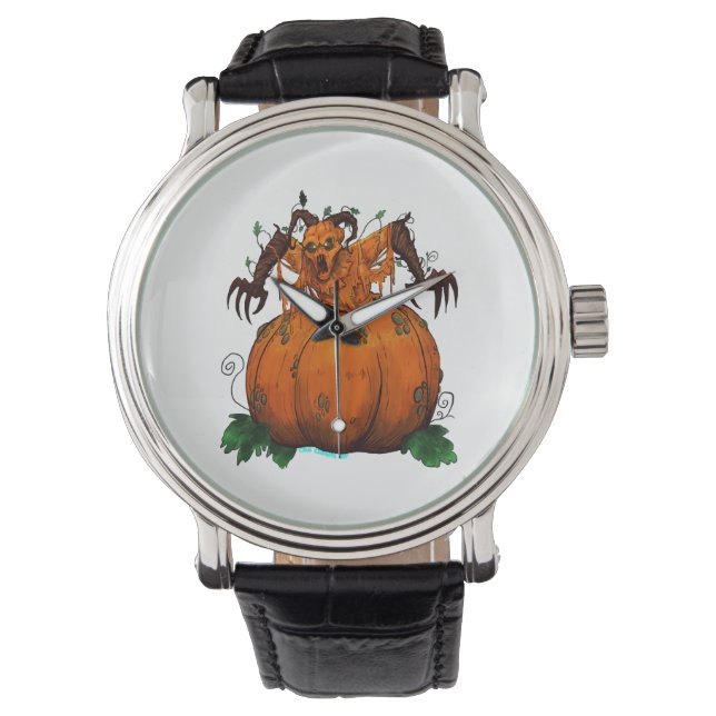 Halloween Holiday Armbanduhr (Vorderseite)