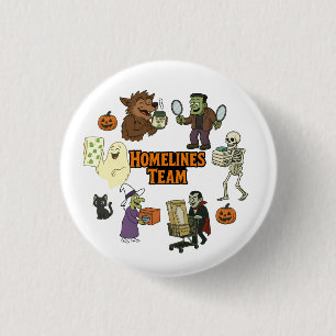 Halloween Homelines Team Button