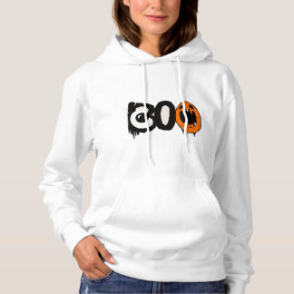 Halloween Hoodie - Einzigartiges "BOO" Minimal Pri