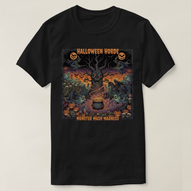 Halloween Horde T-Shirt (Design vorne)