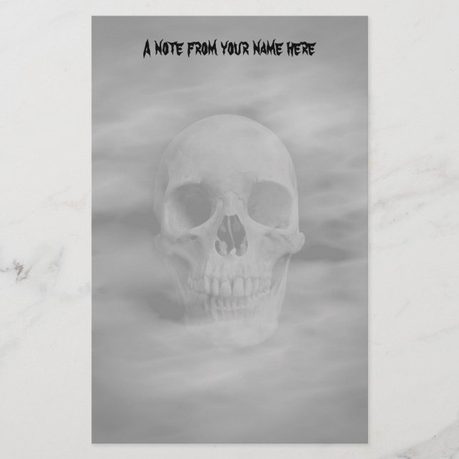 Halloween-Horror Briefpapier (Vorderseite)