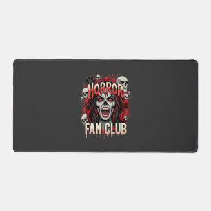 Halloween-Horror-Fan-Club-Vampir-Schädel Schreibtischunterlage