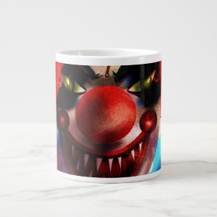 Halloween Horror Gruseliger Clown Personalisiert Jumbo-Tasse