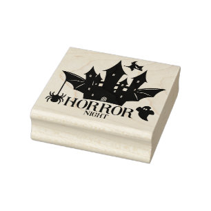 Halloween-Horror Gummistempel