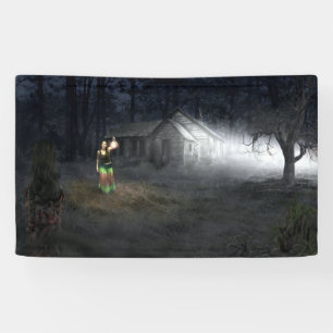 Halloween Horror House Banner