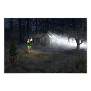 Halloween Horror House Fotodruck