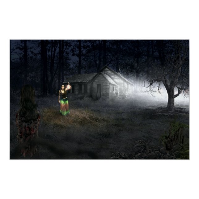 Halloween Horror House Poster (Vorderseite)