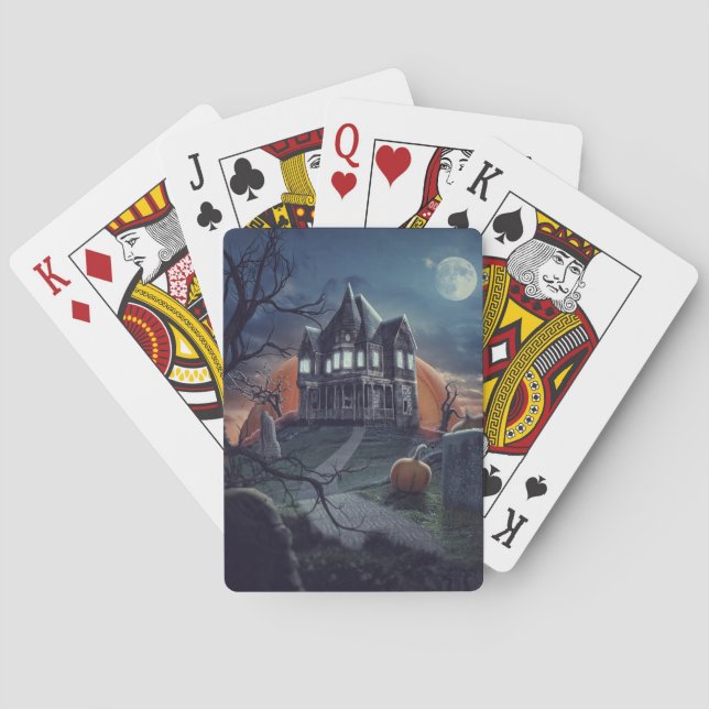 Halloween Horror Night Spielkarten (Rückseite)