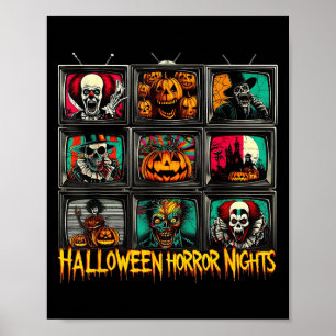 Halloween Horror Nights Gruselfilm Poster