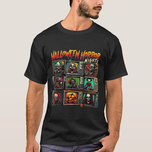 Halloween Horror Nights Y Movie  T-Shirt (Vorderseite)