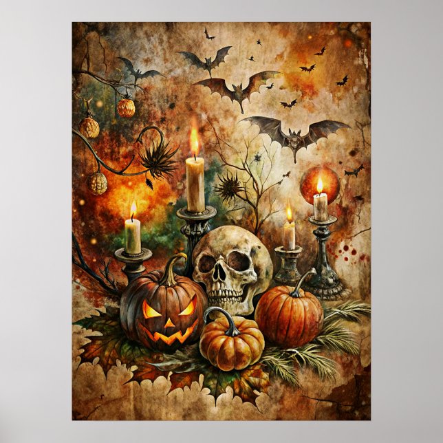 Halloween Horror Poster (Vorne)