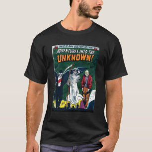 Halloween-Horror-Vintage-Vampir-Todesengel-Comic T-Shirt