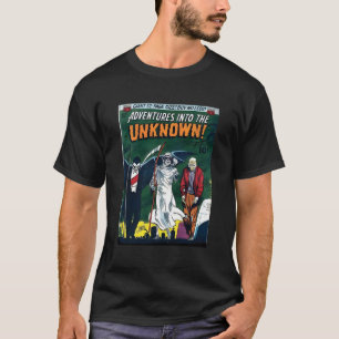Halloween-Horror-Vintage-Vampir-Todesengel-Comic T-Shirt
