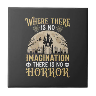 Halloween Horror Zitat Verlassenes Schloss Imagina Fliese