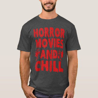Halloween-Horrorfilme und Horrorfilm-Pärchen T-Shirt