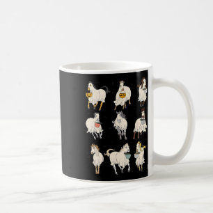 Halloween Horse Ghost Boo Pumpkin Kostüm für Männe Kaffeetasse